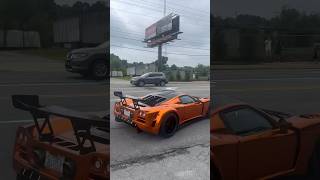 Cars Leaving Cars and Coffee in Greensboro NC cars drive shorts automobile launch car [upl. by Attegroeg]