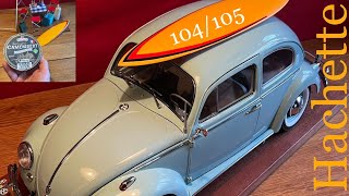 🐞 VW Käfer Ausgsbe 104  105 Hachette 18 Modell Bausatz PartWork Camping Picknick Volkswagen New [upl. by Athal229]