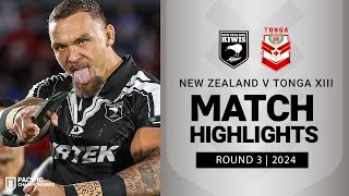 Pacific Championships 2024  Kiwis v Tonga XIII  Match Highlights [upl. by Bellanca764]