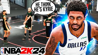 My New KYRIE IRVING Build vs THE 6 PRO AM RANKED TEAM on NBA2K24 [upl. by Buffum]