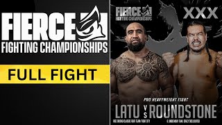 ZEKE LATU VS REUBEN ROUNDSTONE  FULL FIGHT [upl. by Gudrun]