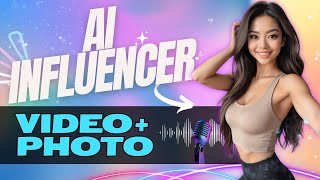 Create AI Influencers Instantly Video  Photo AKOOL [upl. by Nyllaf]