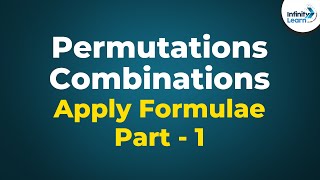 Permutations and Combinations  Applying Formulae Part 1  Dont Memorise  GMATCATBank POSSC CGL [upl. by Child]