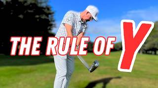 How To Swing The Golf Club Correctly With the Rule Of Y  Basic Backswing Tips [upl. by Hamlani394]