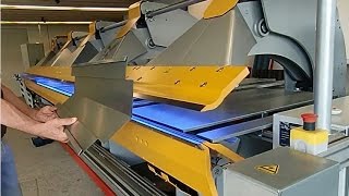 Thalmann TZ  Schwenkbiegemaschine  Folding machine  Piegatrice a bandiera – Plieuse a tablier [upl. by Wandy]