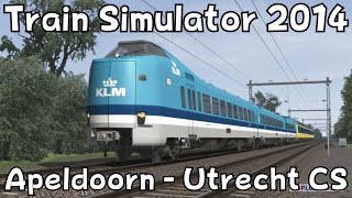 Train Simulator 2014 Apeldoorn  Utrecht CS with ChrisTrains ICM Koploper [upl. by Saied]