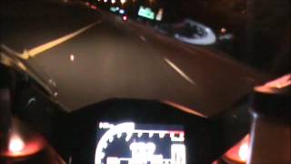 Ducati 1199 Panigale and 2011 ZX10R WOT on the open road [upl. by Linzer]