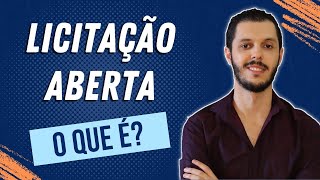 Novidade O que é a tal da LICITAÇÃO ABERTA que apareceu no Leilão da CAIXA [upl. by Naamann]