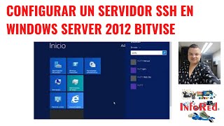 Cómo Configurar un Servidor SSH en Windows Server 2012 Bitvise [upl. by Aliekat]