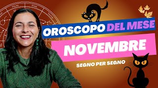 Oroscopo del mese  Novembre 2024 [upl. by Panchito]