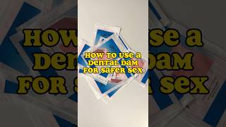 How to use a dental dam for safer seggs 🐱🍑💦🔒saferseggs seggs youngpeople [upl. by Danice]