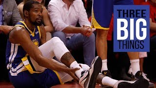 3 Big Things Durant a massive loss but Warriors may have a way to win [upl. by Olbap]