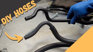 Bend Rubber Hoses with Tubing Bender and Heat Gun without kinks [upl. by Zanas]