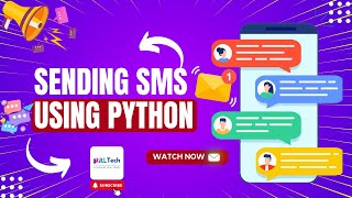 Sending SMS using Python  Twilio API  Python Project  MRL Tech Solution [upl. by Feil]