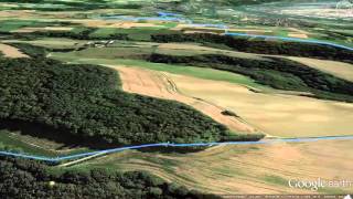 08 Etappe Sayn – Vallendar  Rheinsteig  GPSTrack [upl. by Regen]