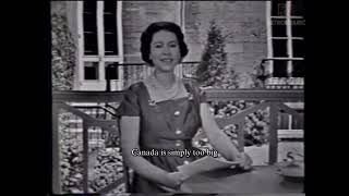 The Queens Speech in Canada in 1959 [upl. by Mairim]