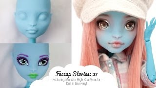 Faceup Stories 27 Monster High Sea Monster [upl. by Nibor]