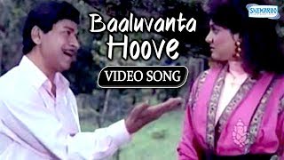 Baaluvanta Hoove  Kannada Hit Song [upl. by Nosidda]