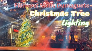 Christmas Tree Lighting Ceremony at Filinvest Malls Dumaguete with Fireworks Display [upl. by Daryle]