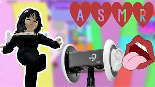 Roblox ASMR  3Dio mouth sounds mic test Cake Tower [upl. by Witcher]