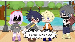 Sasuke confesses to Naruto and this happened Ft Sakura and Kakashi Sasunaru [upl. by Elena]