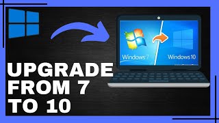 How To Upgrade Windows 7 To Windows 10  Step By Step [upl. by Hardigg]