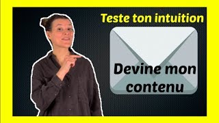 TESTE TON DON DE VOYANCE TON INTUITION  EXERCICE DE LENVELOPPE 3 [upl. by Putnam]