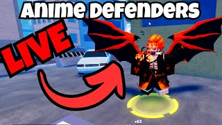 Live in Anime Defenders Raids and Challenges with subs [upl. by Naitsirt]