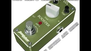 Aroma Toms Line Engineering Booster ABR3 Guitar Effects Pedal Demo [upl. by Peder]