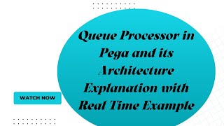 Queue Processor and its Architecture Explanation with Real time Example [upl. by Zap]