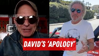 David Lee Roth’s Tearful ‘Apology’ to Van Halen [upl. by Notsek44]