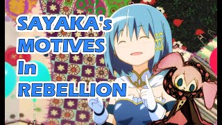 Sayakas Motives in Rebellion Puella Magi Madoka Magica  REBELLION [upl. by Heywood]