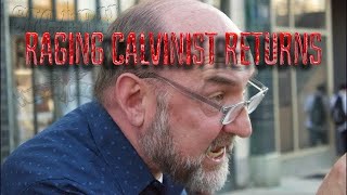 Raging Calvinist Pastor vs Israelites debate amp bum rushes camp in front of cops [upl. by Creamer445]