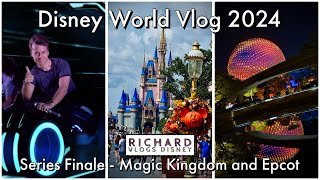 Walt Disney World Vlog  Episode 6  Magic Kingdom and Epcot Feat Food and Wine Festival [upl. by Arria]