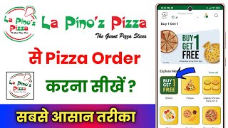 La Pinoz Pizza Se Online Pizza Order Kaise Kare  How To Order La Pinoz Pizza Online [upl. by Erialb]