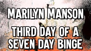 Marilyn Manson  Third Day of a Seven Day Binge  Karaoke Instrumental [upl. by Apoor957]