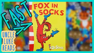 Fox in Socks  read FAST  Aussie Read aloud for Toddler  Primary School [upl. by Anirbak]