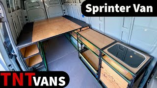 Sprinter Van Camper Conversion in 4 Hours [upl. by Nelia]