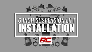 Installing Rough Country 6 inch Suspension Lift Kit [upl. by Merwin]