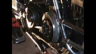 Setting clutch pack adjustment screw and clutch cable adjustment 2002 Electra Glide classic [upl. by Zetnahs]