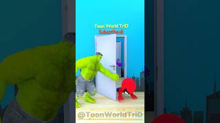 💔 SpiderMan Falls Into Hulk’s Door Show Some Love 🚪😂 gta [upl. by Yram]