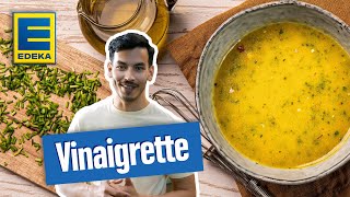 Klassische Vinaigrette  Eigenes VinaigretteSalatdressing selber machen [upl. by Atram]