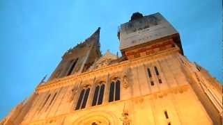 Zagreb  Cathedral bells [upl. by Odel]