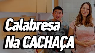 CALABRESA NA CACHAÇA com a MasterChef NATÁLIA CLEMENTIN  André Santi [upl. by Gnov724]