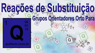 Química Orgânica  Grupos Dirigentes Orientadores OrtoPara [upl. by Sedlik]