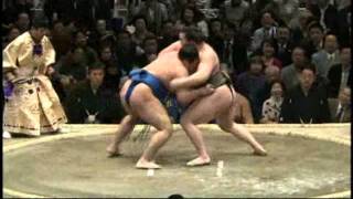 Hakuho vs Kakuryu [upl. by Eirdua]