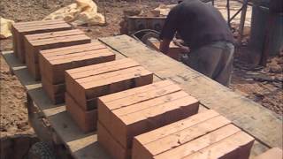 Brick Making in Cambodia [upl. by Otrevogir]