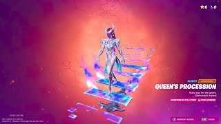 All CUBE QUEEN Rewards Showcase in Fortnite Chapter 2 Season 8 [upl. by Ellord748]