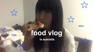 海外大学生 FOOD VLOG✴︎  メルボルン留学  オーストラリア [upl. by Suicul]