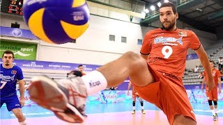 TOP 20 Legendary Volleyball Saves Of All Time HD [upl. by Ballard788]